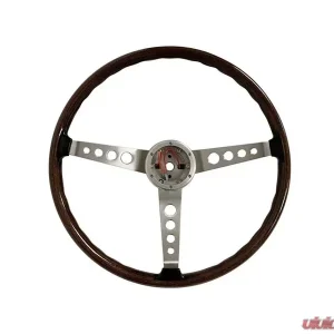 Scott Drake Walnut Wood Steering Wheel - Image 1