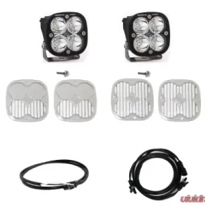 Baja Designs Bronco A Piller Light Kit Squadron Sport Spot w/Upfitter Ford Bronco 2021+ - Image 1