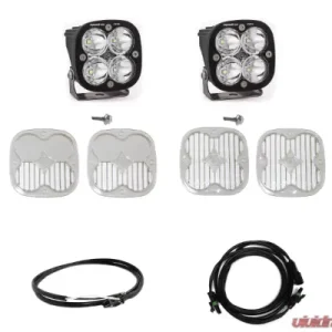 Baja Designs Bronco A Piller Light Kit Squadron ProSpot w/Upfitter Ford Bronco 2021+ - Image 1