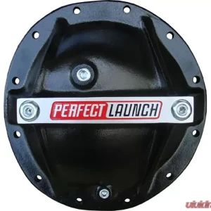 Pro Form Perfect Launch Reinforced Aluminum Black Finish GM 12 Bolt Rear End Differential Cover w/ Mounting Hardware & Mangetic Drain Plugs - Image 1