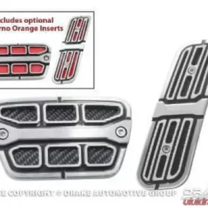 Drake A/T Pedal Covers Chevrolet Camaro 2010-2014 - Image 1