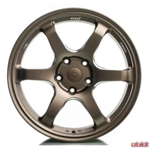 Titan 7 T-D6 Wheel 17x9.5 5x114.3 51mm Techna Bronze - Image 1