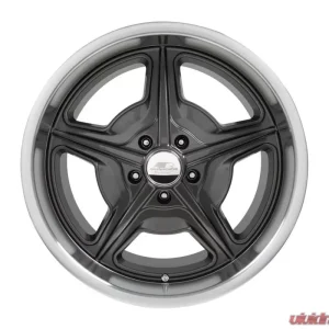 Billet Specialties Legends Series Speedway Wheel 18x8 5x4.75 0mm Titanium Center | Diamond Turned Lip - Image 2