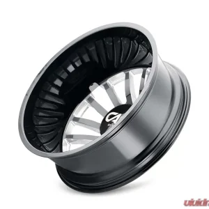 Cali Off-Road Summit Dually Wheel 20x8.25 8x200 -192mm Gloss Black/Milled Spokes - Image 2