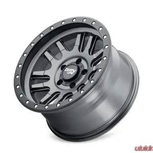 Dirty Life Canyon Pro Wheel 17x9 5x127 | 5x5 -38mm Satin Graphite/Black Lip - Image 3