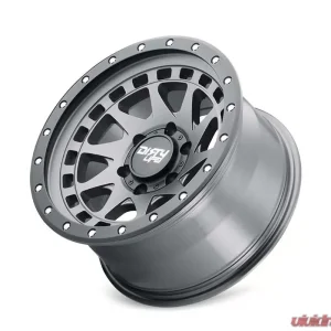 Dirty Life Enigma Pro Wheel 17x9 5x127 | 5x5 -12mm Satin Graphite/Black Lip - Image 3