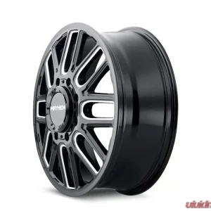Mayhem Wheels Mayhem Cogent Dually 20X8.25 Gloss Black Milled Wheel 8X200 115MM 142MM - Image 2