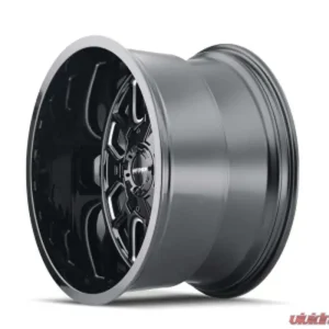 Mayhem Cogent 8107 Gloss Black Milled 20X9 8X180 0MM 124.1MM Wheel - Image 2