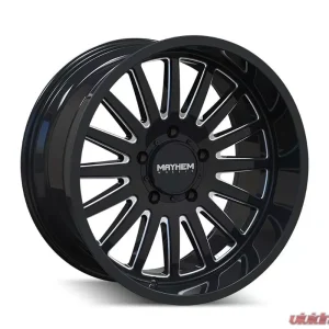 Mayhem Wheels Utopia 8114 Gloss Black Milled Wheel 20x9 8x170 18mm 125.2mm - Image 1