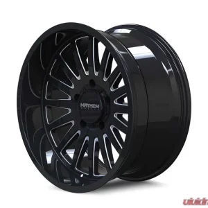 Mayhem Wheels Utopia 8114 Gloss Black Milled Wheel 20x9 5x139.7 18MM 87.1MM - Image 2