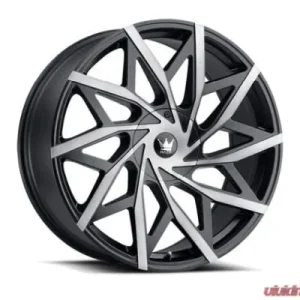 Mazzi Big Easy 372 Wheel 22x9.5 5x127 | 5x139.7 18mm Matte Black w/ Machined Dark Tint - Image 1