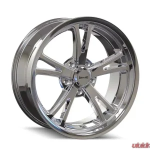 Ridler Wheels Aluminum 606 17x8 Chrome 5x120.65 Bolt Pattern - Image 1