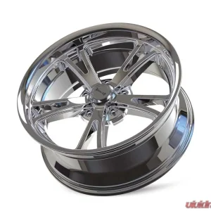Ridler Wheels Aluminum 606 17x8 Chrome 5x120.65 Bolt Pattern - Image 3