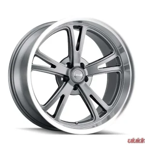 Ridler Wheels Aluminum 606 20x8.5 Grey Milled Spokes-Diamond Lip 5x120.65 Bolt Pattern - Image 1