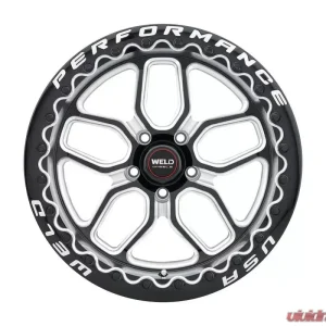 Weld Laguna Beadlock S907 Wheel 17x10 5x115 30mm Gloss Black MIL - DIA - Image 2