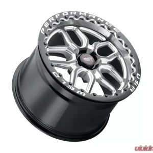Weld Laguna Beadlock S907 Wheel 18x10 5x112 40mm Gloss Black MIL - DIA - Image 3