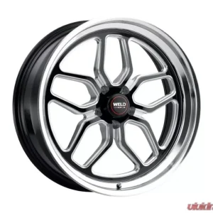 Weld Laguna Drag S152 Wheel 20x10.5 5x127 | 5x5 38mm Gloss Black MIL - DIA - Image 1