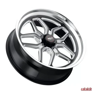 Weld Laguna Drag S152 Wheel 20x10.5 5x127 | 5x5 38mm Gloss Black MIL - DIA - Image 3
