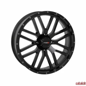 System 3 Off-Road ST-3 Simulated Beadlock Wheels 24x6.5 4x137 4+2.5 10mm Matte Black - Image 1