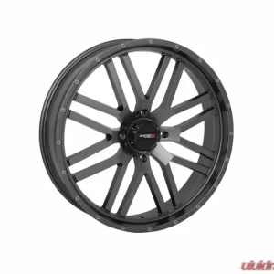 System 3 Off-Road ST-3 Simulated Beadlock Wheels 24x6.5 4x137 4+2.5 10mm Gunmetal Grey - Image 1