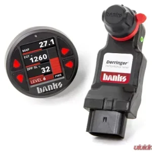 Banks Power Derringer Tuner, with iDash SuperGauge Ram 1500 2019-2021 | Jeep Wrangler 2020-2021 - Image 1