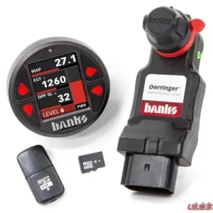 Banks Power Derringer Tuner with iDash DataMonster Ram 1500 2020-2021 | Jeep Wrangler 2020-2021 - Image 1