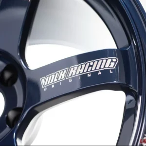 Volk Racing TE37 Saga S-plus Wheel 18x10 5x114.3 35mm Mag Blue - Image 5