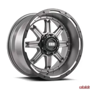 Grid Wheel Offroad GD10 Wheel 20x9 5x150 0mm Matte Anthracite | Black Lip - Image 1