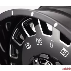 Grid Wheel Offroad GD03 Wheel 20x10 5x150 -12mm Gloss Black | Milled - Image 3