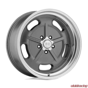 American Racing Vintage VN511 Salt Flat 22x10.5 5x4.75 +0mm Mag Gray w/Diamond Cut Lip Wheel - Image 1