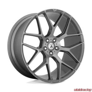 Asanti Black ABL-27 Dynasty Wheel 22x9 5x4.25 +40mm Titanium Brushed - Image 1