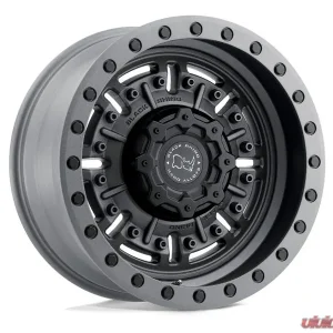 Black Rhino Abrams Wheel 18x9.5 6x5.5 +12mm TextuRed Matte Gunmetal - Image 1