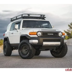 Black Rhino Barricade Wheel 17x8.5 6x4.5 +0mm Gun Black w/Black Rock Guard - Image 4