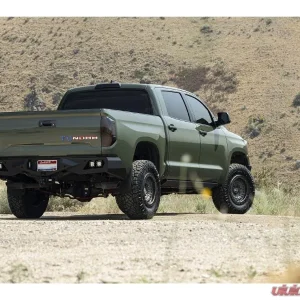 Black Rhino Barricade Wheel 17x8.5 5x127 | 5x5 -18mm Olive Dab Green w/Black Rock Guard - Image 4