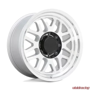 Black Rhino Delta Wheel 20x9.5 8x170 -18mm Gloss Silver w/Mirror Face & Lip - Image 1