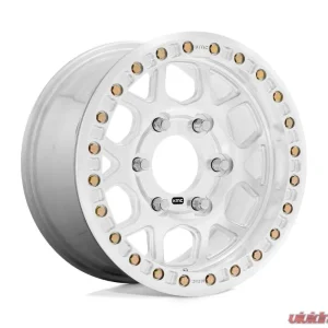 KMC KM444 Mesa Forged Beadlock Wheel 17x9 5x139.7 0mm Raw Machined - Image 1
