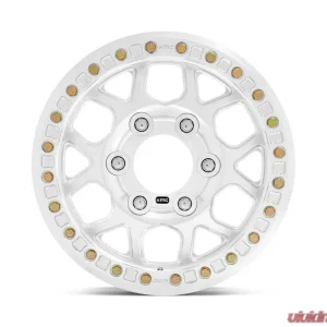 KMC KM444 Beadlock Wheel 17x9 Blank -12mm Raw Machined - Image 3