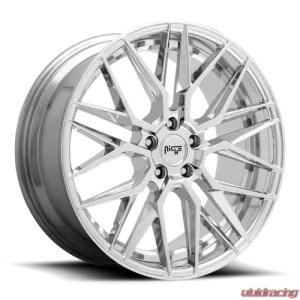 Niche 1 Piece Gamma M249 Wheel 18x8 5x120 +40mm Chrome - Image 1