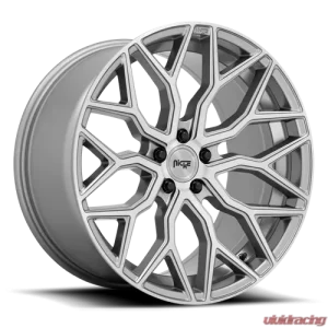 Niche 1 Piece Mazzanti M265 Wheel 20x10.5 5x4.5 +40mm Anthracite Brushed Tint Clear - Image 1