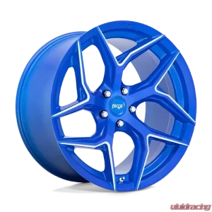 Niche 1 Piece Torsion M268I Wheel 20x9 5x112 +27mm Anodized Blue Milled - Image 1
