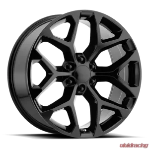 OE Creations PR176 Wheel 24x10 6x5.5 +24mm Gloss Black - Image 1