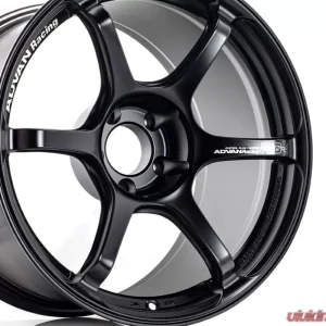 Advan RG-4 Wheel 18x9.5 5x112 25mm Semi Gloss Black - Image 3
