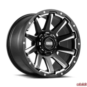 Grid Wheel Offroad GD05 Wheel 20x10 5x127 | 5x5 | 5x139.7 -25mm Matte Black | Milled - Image 1