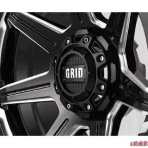 Grid Wheel Offroad GD06 Wheel 20x10 5x150 -12mm Gloss Black | Milled - Image 5