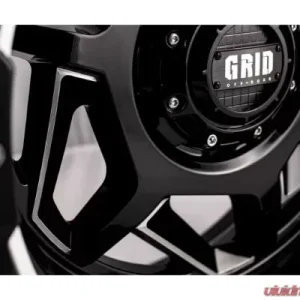 Grid Wheel Offroad GD14 Wheel 17x9 5x114.3|5x127 | 5x5 15mm Gloss Black | Milled - Image 3