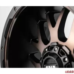 Grid Wheel Offroad GD02 Wheel 20x9 6x139.7 35mm Metallic Dust | Matte Black - Image 4