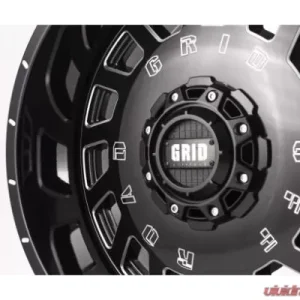 Grid Wheel Offroad GD03 Wheel 20x9 5x150 -12mm Gloss Black | Milled - Image 2