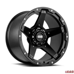 Grid Wheel Offroad GD04 Wheel 17x9 6x127 15mm Matte Black - Image 1
