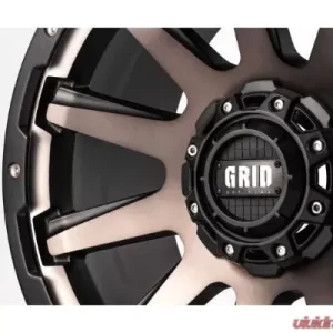 Grid Wheel Offroad GD05 Wheel 20x9 5x150 -12mm Metallic Dust | Matte Black - Image 2