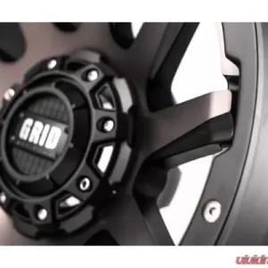 Grid Wheel Offroad GD05 Wheel 20x9 5x150 -12mm Metallic Dust | Matte Black - Image 4